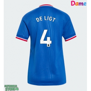 Manchester United Matthijs de Ligt #4 Replika Udebanetrøje Dame 2026-27 Kortærmet